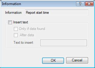 Toradh íomhá ar Report Generation Dialog Box