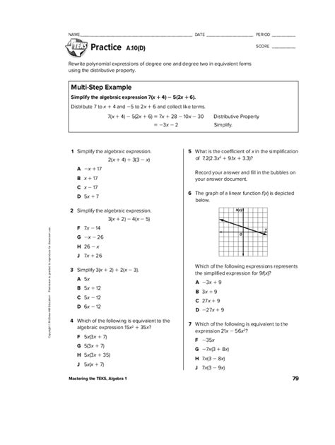 Image result for Distributive Property Algebra 1 Worksheet