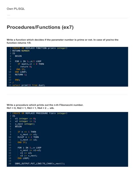 Image result for PL SQL Function Examples