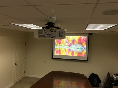 Image result for Lecture-Hall Projector Screen Drop Down