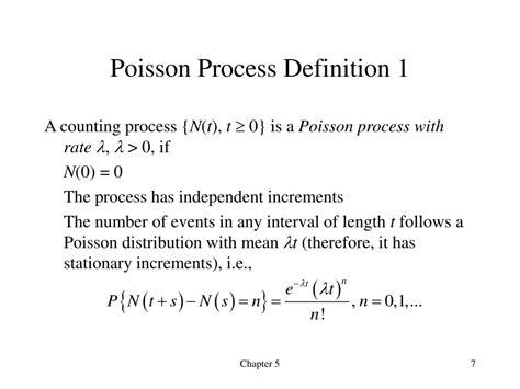 Toradh íomhá ar Poisson Process HD Images for PPT