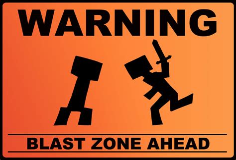 Image result for Minecraft Sign Warning Sign