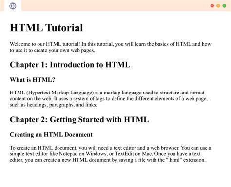 How to Make a Main Section in HTML に対する画像結果