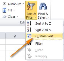 How to Use Sort Filter in Excel に対する画像結果