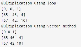 Image result for Python Program to Multiply Two Matrices