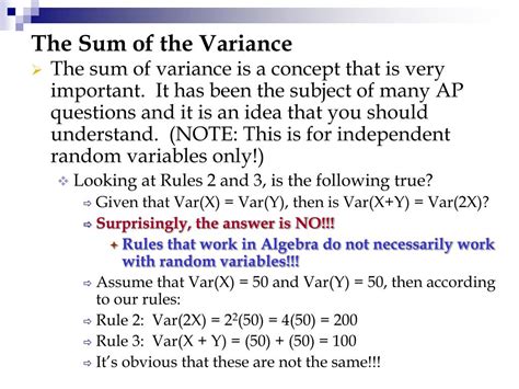 Image result for Variance of Sum of Random Number of Random Variables