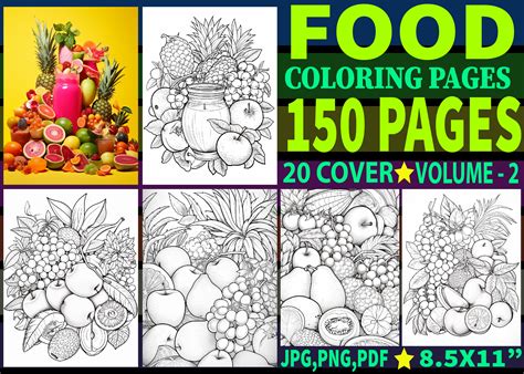 Image result for Foods Coloring Pages Advanced