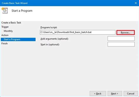 Toradh íomhá ar Batch File Start.exe