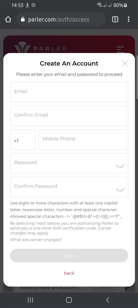 Image result for Parler Profile