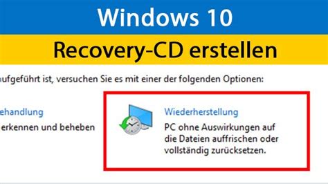 Image result for Recovery CD Windows 10