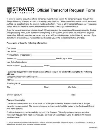 Image result for St. James Transcript Request Form
