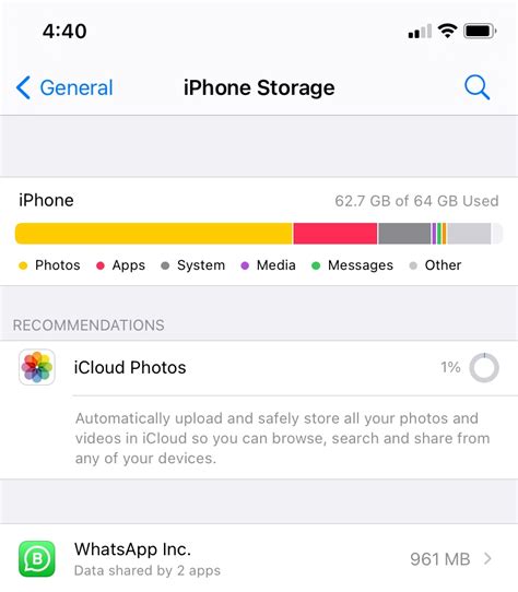 Afbeeldingsresultaten voor Device Storage Is Almost Full
