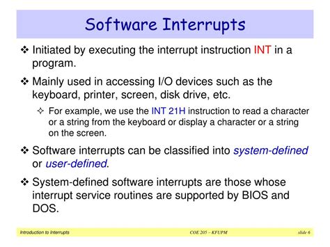 Types of System Interrupts に対する画像結果