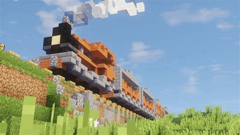 Image result for Train Minecraft Build