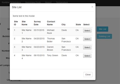 Toradh íomhá ar Auto Populate Modal Bootstrap