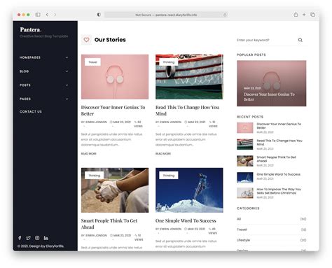 Image result for Bootstrap Blog Post Template