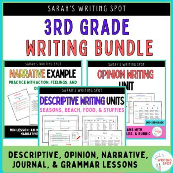 3rd Grade Writing Lesson Plans に対する画像結果