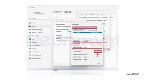 Image result for Virtual Ram Settings