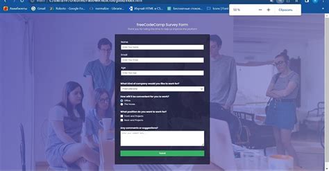 Image result for Freecodecamp Survey Form