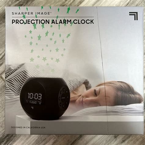 Toradh íomhá ar Sharper Image Weather Clock Projection