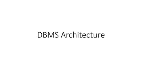 Image result for Database Management Architecture