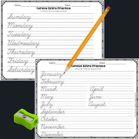 Image result for Cursive Practice Words