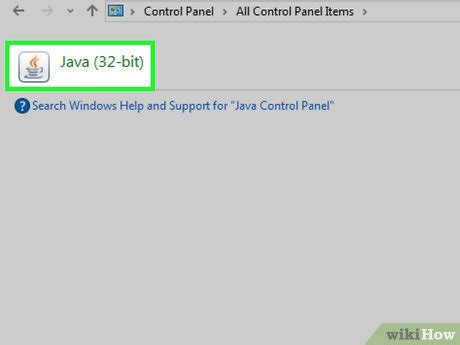 Image result for How to Open Java Configure
