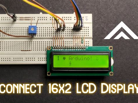 Image result for How to Connect Arduino to 16X2 LED