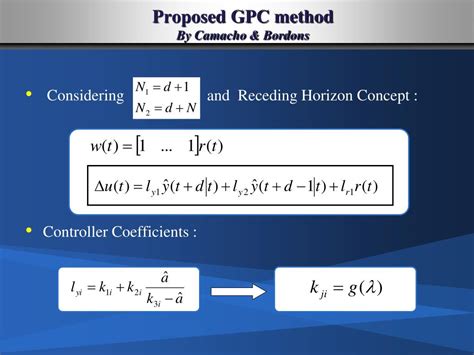 Toradh íomhá ar Pre-Filter T Robust Generalised Predictive Control