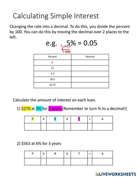Toradh íomhá ar Simple Interest Form