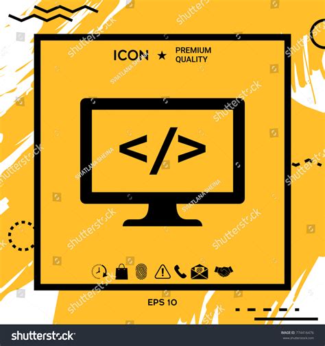 Afbeeldingsresultaten voor Coding Symbols Icon