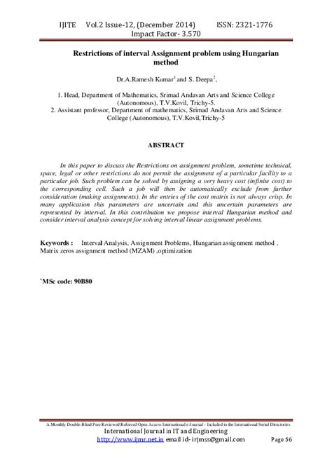 Toradh íomhá ar Assignment Problem Using Hungarian Method