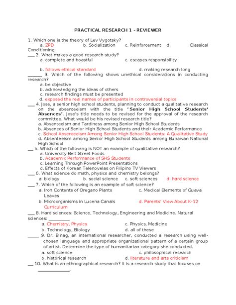 Image result for Practical Research 1 Reviewer Notes