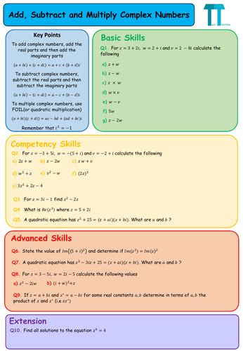 Afbeeldingsresultaten voor Complex Variables Cheat Sheet