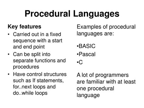 Image result for Procedural Code Example