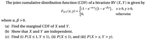 Image result for Joint Distribution CDF