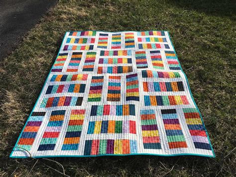 Image result for Simple Strip Quilt Patterns