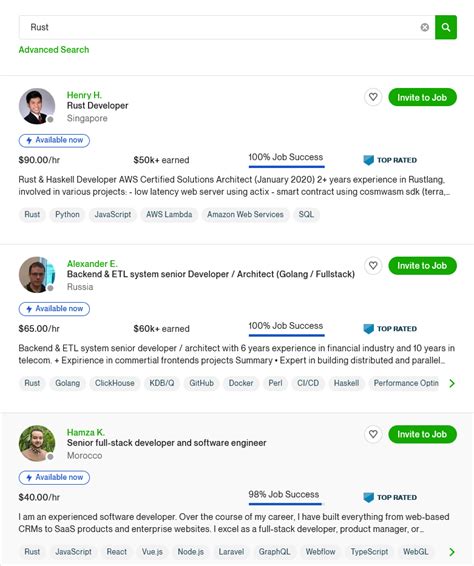 Image result for Average Rust Programmer