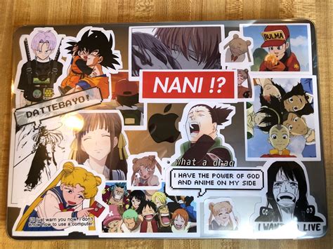 Afbeeldingsresultaten voor Anime Computer Stickers