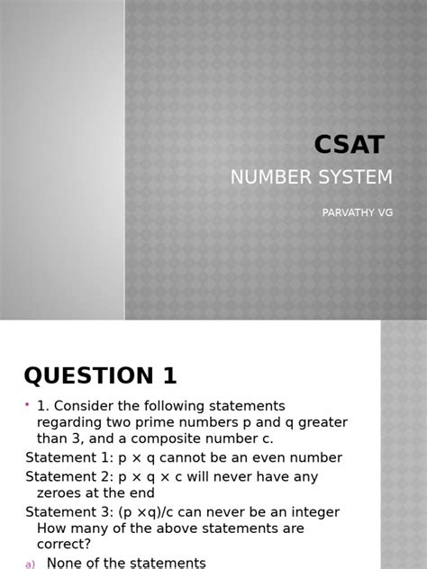 Number System 1 に対する画像結果