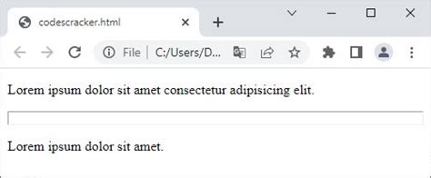 Image result for How to Make a Long Horizontal Line in HTML
