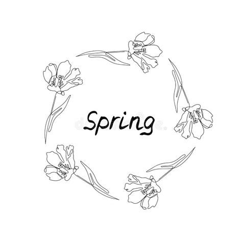Image result for Spring Simple Line Drawing