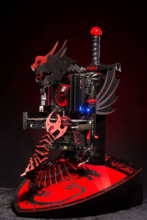 Toradh íomhá ar Dragon Computer Case