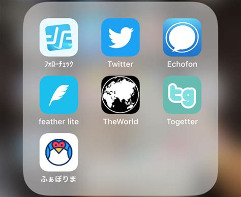 Twitter App に対する画像結果