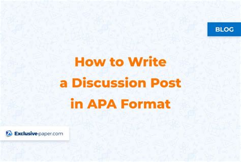 Image result for APA Discussion Example
