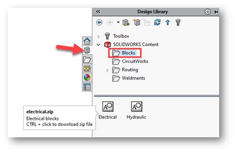 Toradh íomhá ar SolidWorks CAD Library