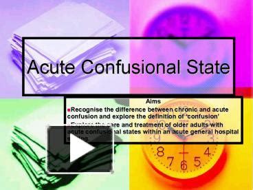 Image result for Acute Confusion State in Children