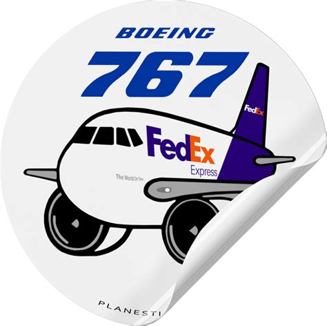Toradh íomhá ar FedEx Tail Sticker