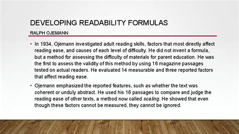 Image result for Readability in Static Scale
