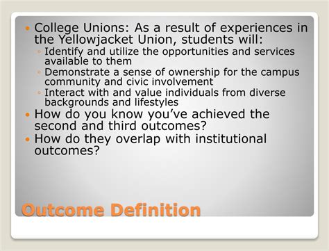 Image result for Define Outcome